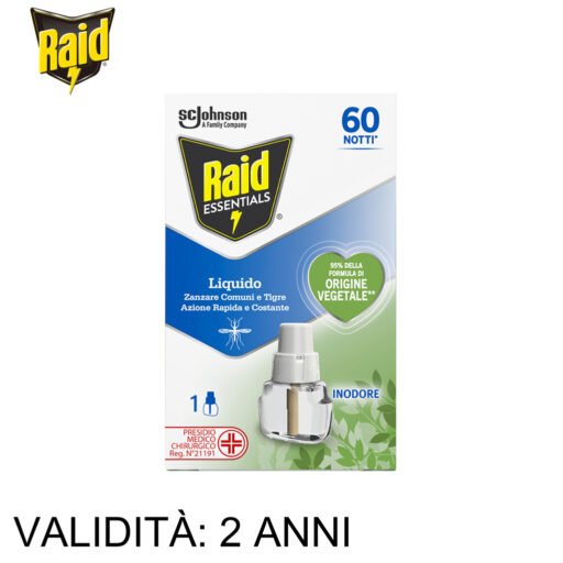 Raid Essential Liq Elet Ric 60N 36Ml Art.367267