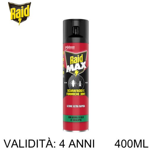 Raid Sef Max Eucalipto 400Ml Art.370430