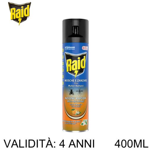 Raid Mz Spray Fior Arancio 400Ml Art.370438