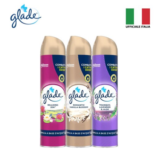 Glade Spary 300Ml Mix1 Rel.Zen-Vanilla-Lavanda Art.372374