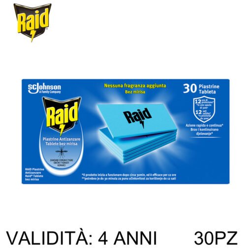 Raid Piastrine Ric 30Ea Art.373986