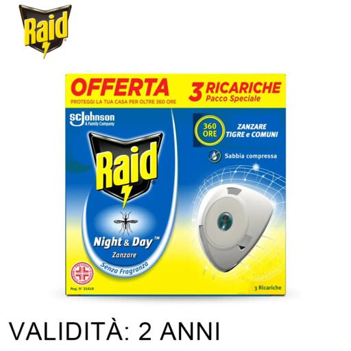 ricariche Raid Night Day