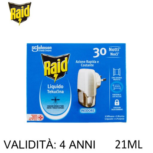 Raid Liq Elet Base 30N 21Ml Art.378840