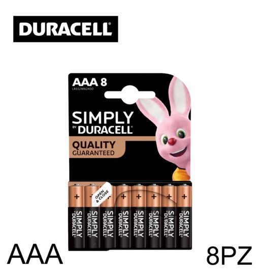 Aaa Simply Duracell Pila Bl8