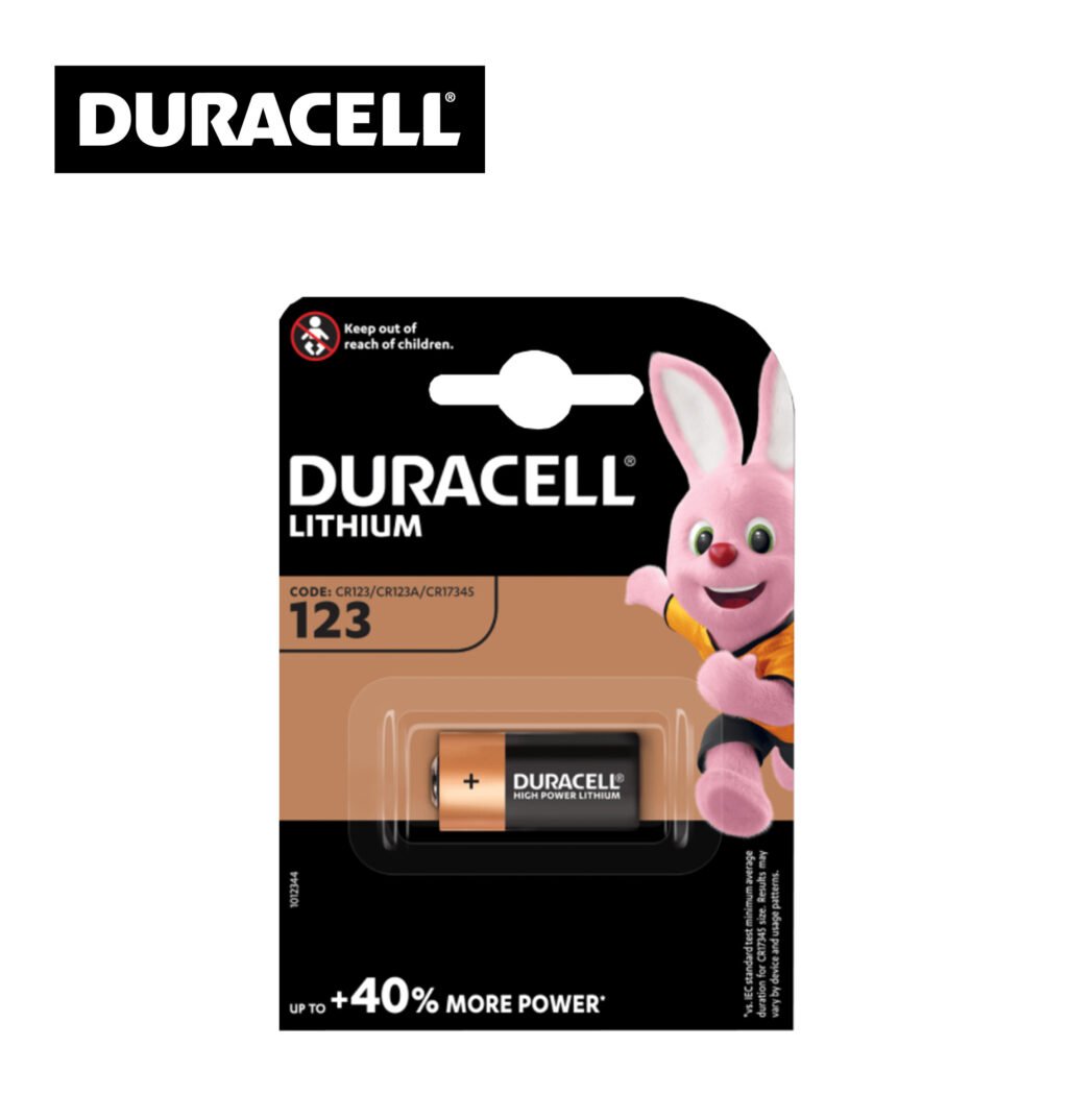 CR123 DURACELL LITHIUM PILA BL1