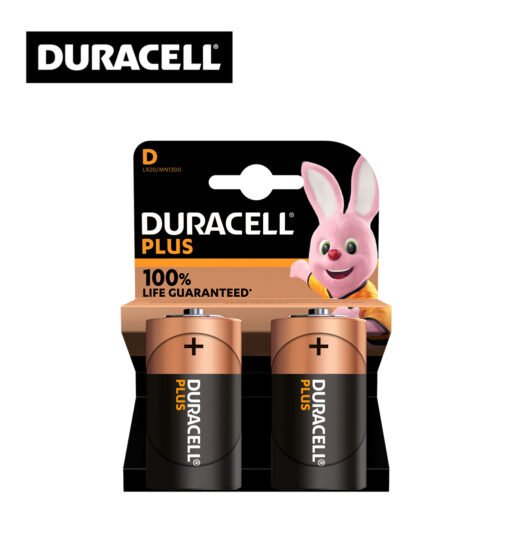 D Torcia Mn1300 Duracell Plus 100% Pila Bl2