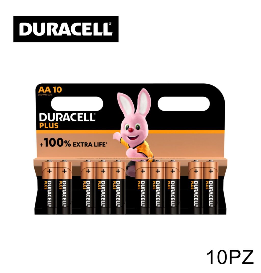 Aa Mn1500 Duracell Stilo Plus 100% Pila Bl10
