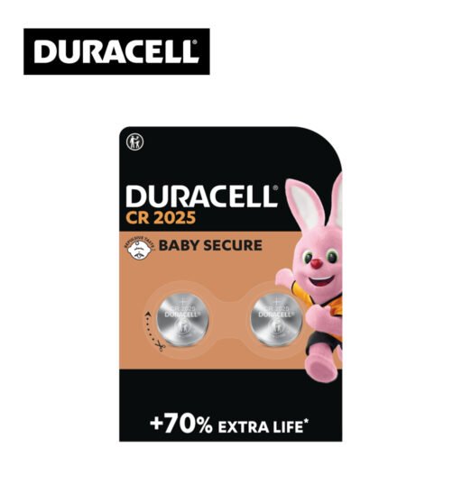 Cr2025 Duracell Lithium Pila Bl2