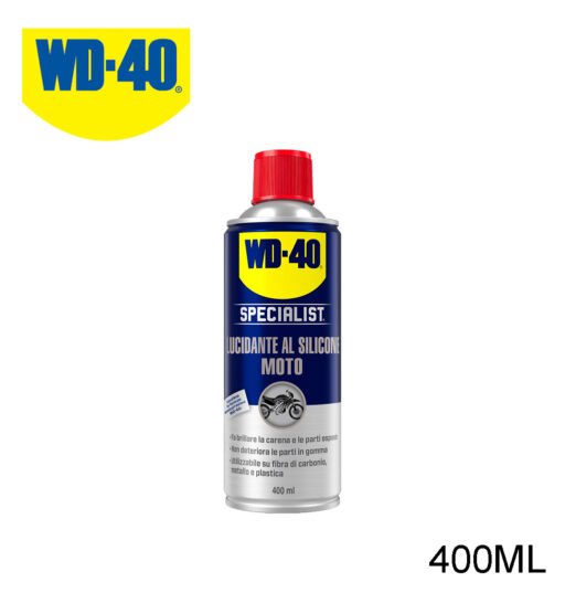 Wd-40 400Ml Lucidante Al Silicone Moto Art.39149 46Nba 1Pz