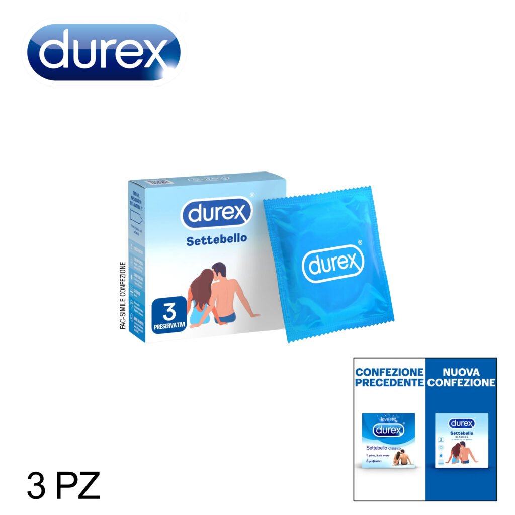 SETTEBELLO X3 PROFILATTICO DUREX 1PZ