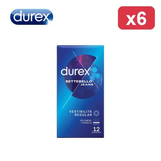 DUREX SETTEBELLO JEANS X12 PROFILATTICI