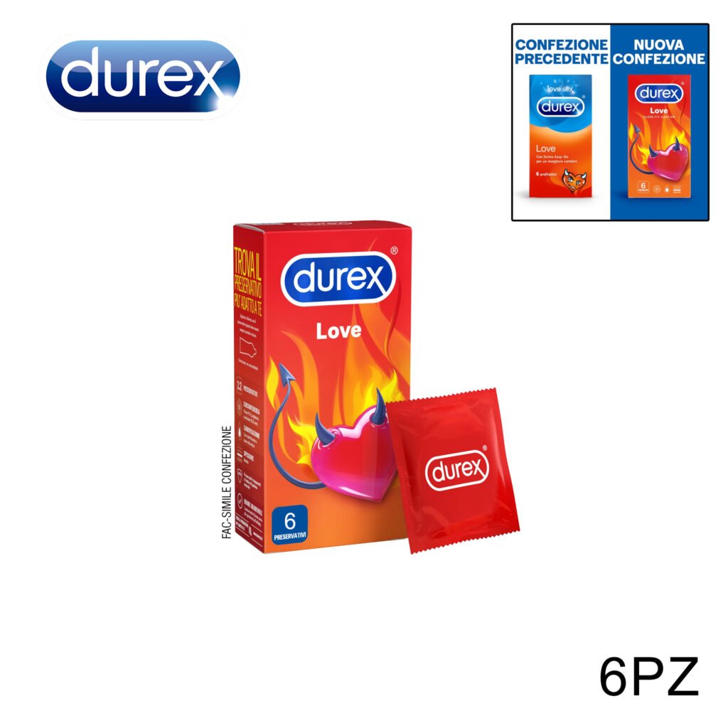 LOVE SEX X6 PROFILATTICO DUREX 1PZ