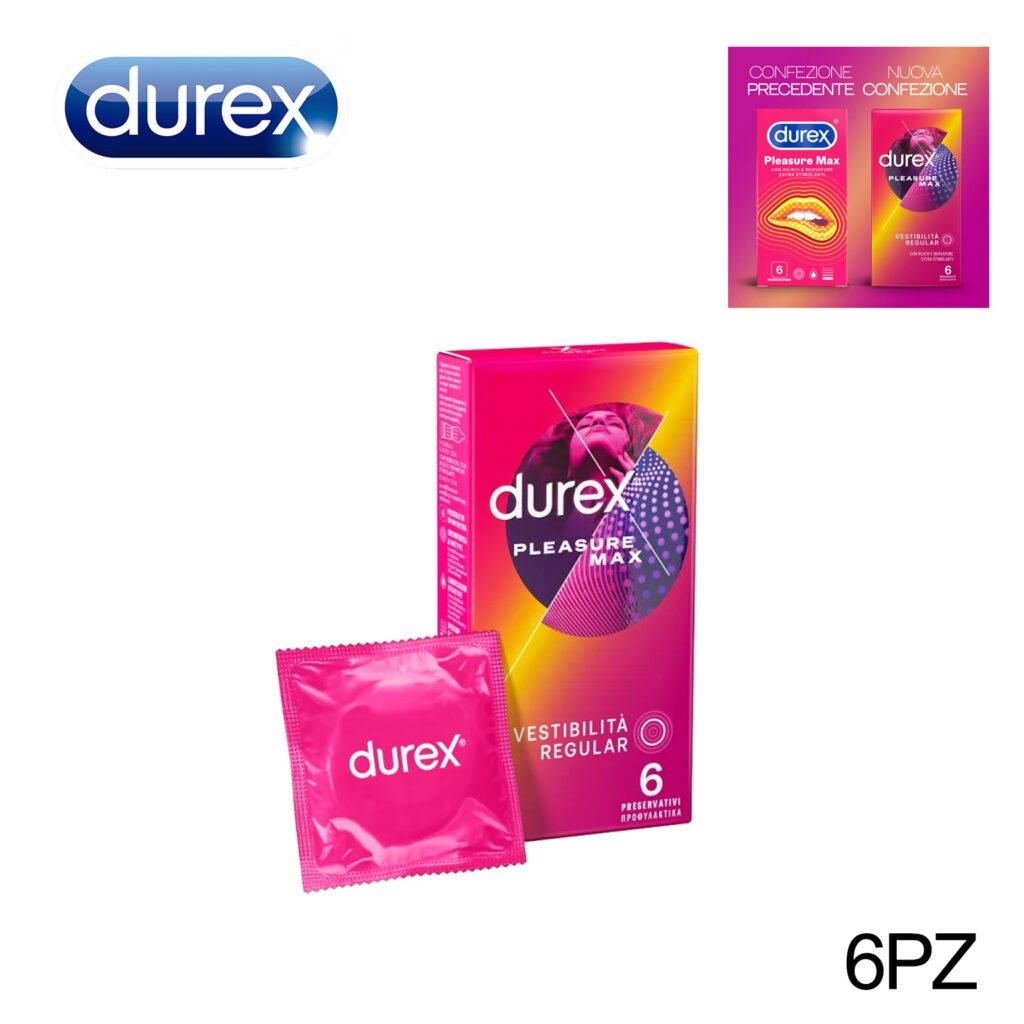 PLEASURE MAX X6 PROFILATTICO DUREX ART.3215203 8040243 1PZ