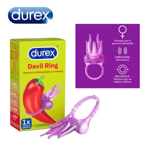 Vibratore Play Little Devil Durex Art.3207431 8070479 1Pz