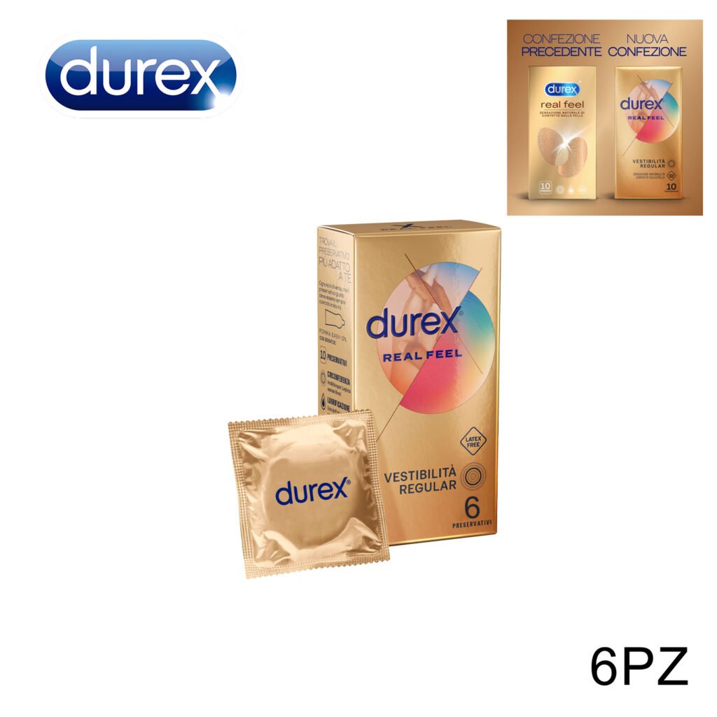 REAL FEEL X6 PROFILATTICO DUREX ART.8088611 3210954 1PZ