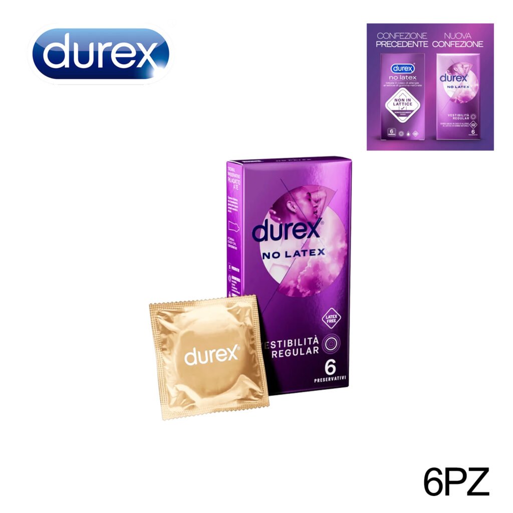 NO LATEX X6 PROFILATTICO DUREX ART.8088626 3215202 1PZ