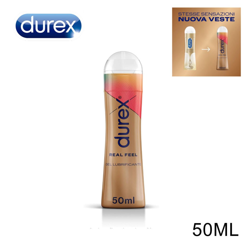 GEL 50ML REAL FEEL LUBRIFICANTE DUREX ART.3233161-3126298 1PZ