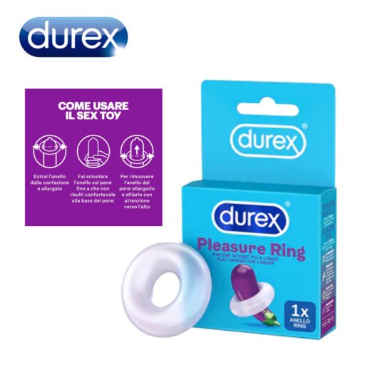 Vibratore Pleasure Ring Durex Art.3020940 1Pz