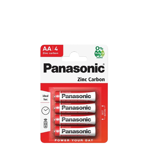 Panasonic Batterie AA ZINC CARBON 48 Pezzi - immagine 2