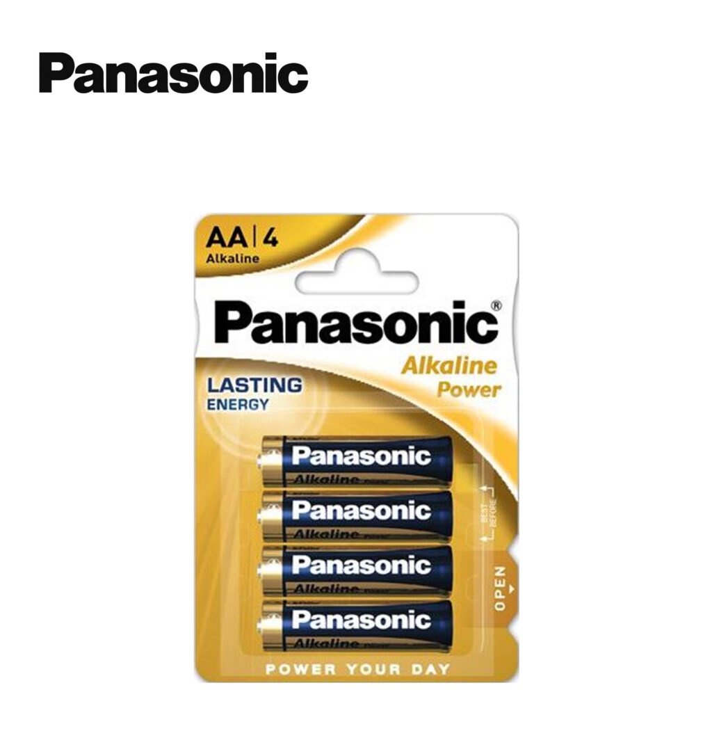 AA STILO PANASONIC ALKALINE POWER PILA BL4
