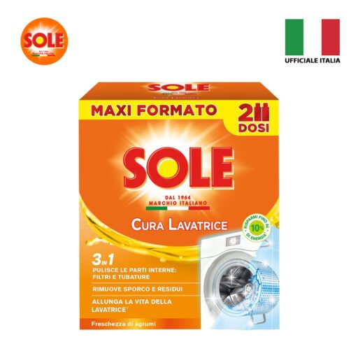 Sole Cura Lavatrice Freschezza Di Agrumi 250Ml 2Pz Art.3284575