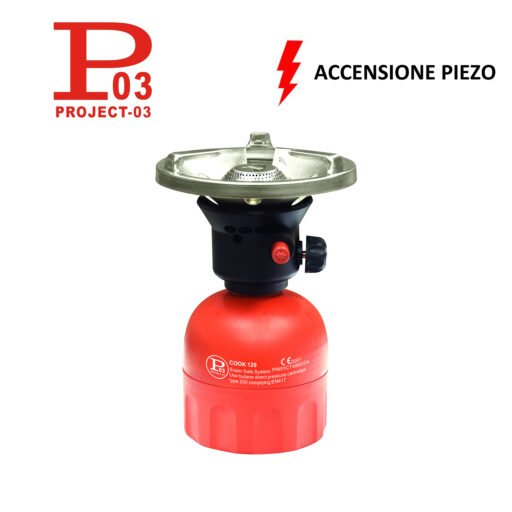 Fornello Piezo Corpo Pvc Art.Cook120P Pz1