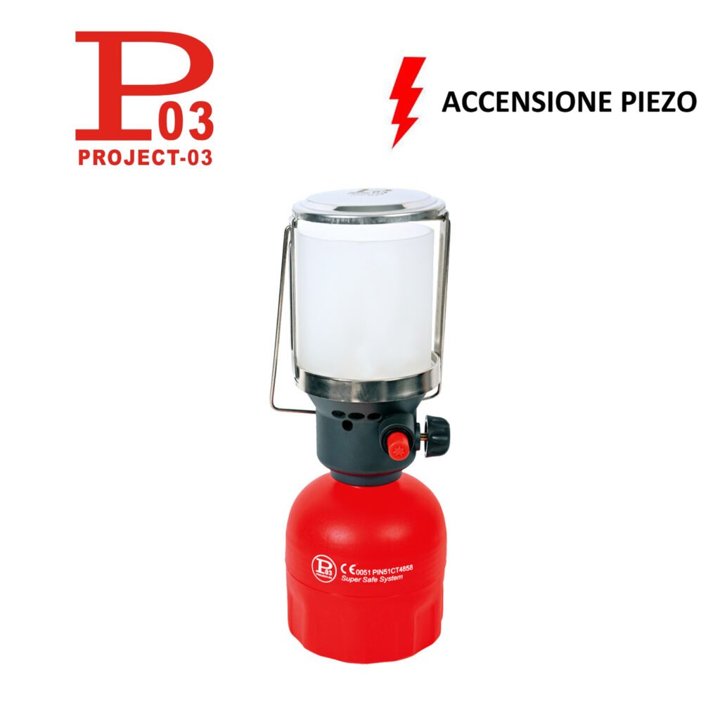 LAMPADA PIEZO GAS CORPO PVC ART.FIREFLY120P PZ1