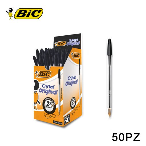 Nera Penna Bic Cristal Original 1.0Mm 50Pz