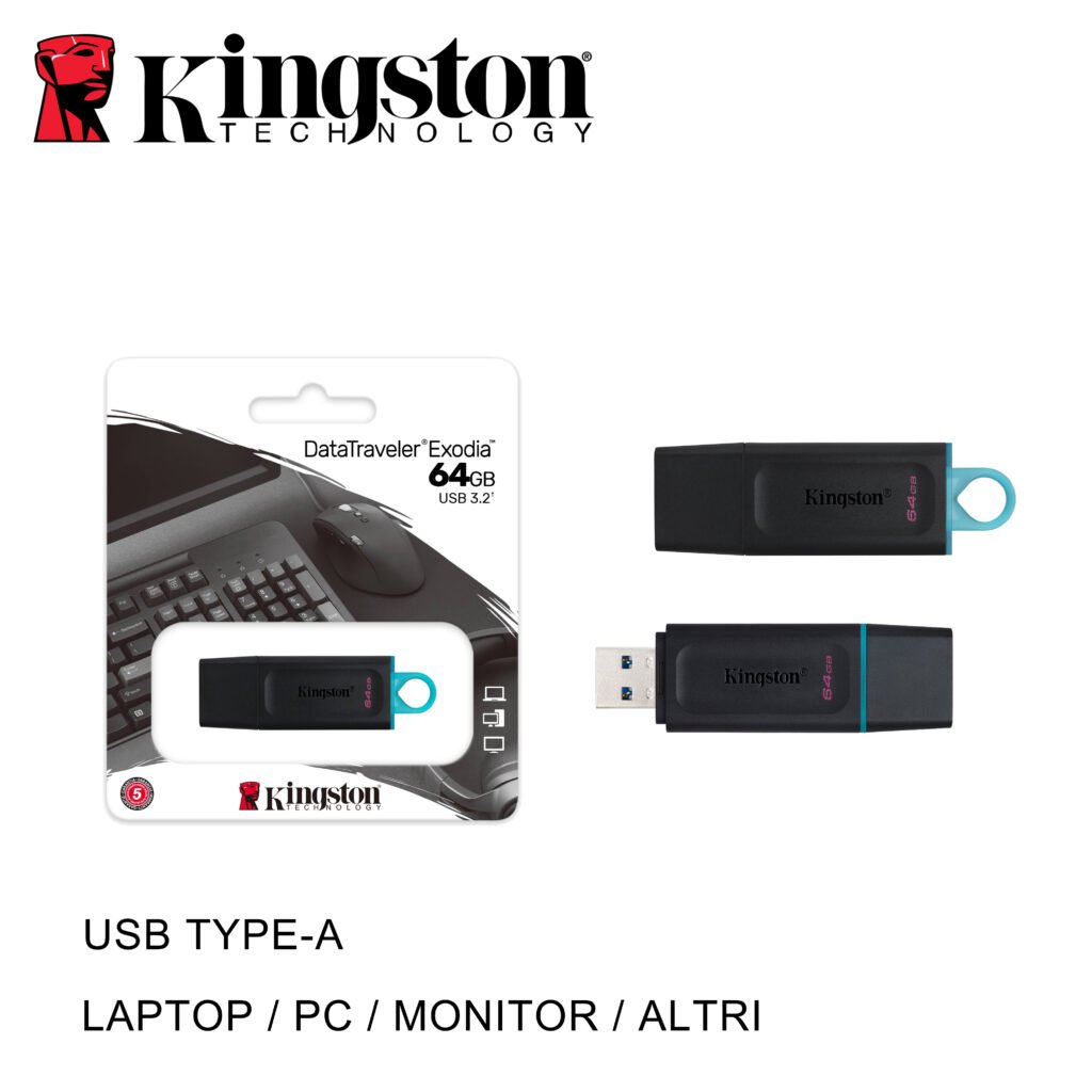 USB 64GB  3.2 DTX KINGSTON BL1