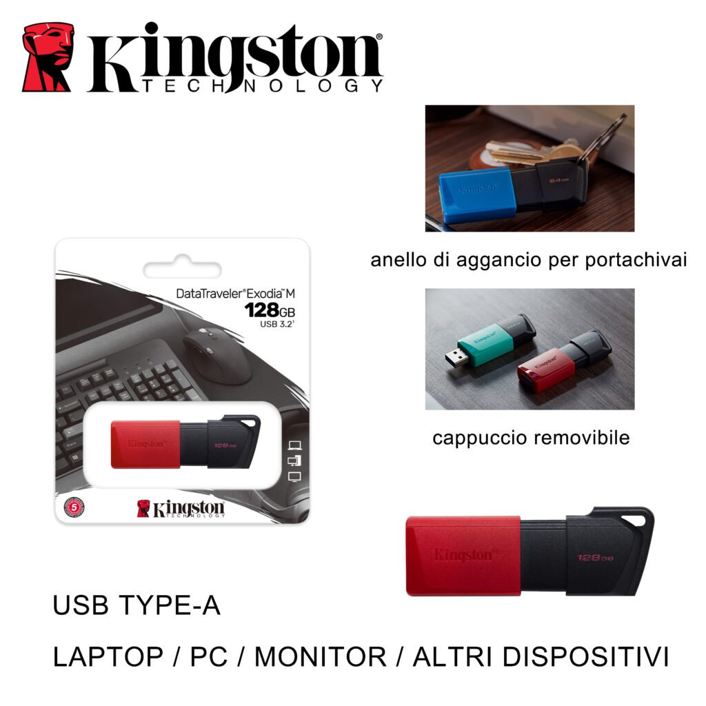 USB 128GB 3.2 DTXM KINGSTON BL1