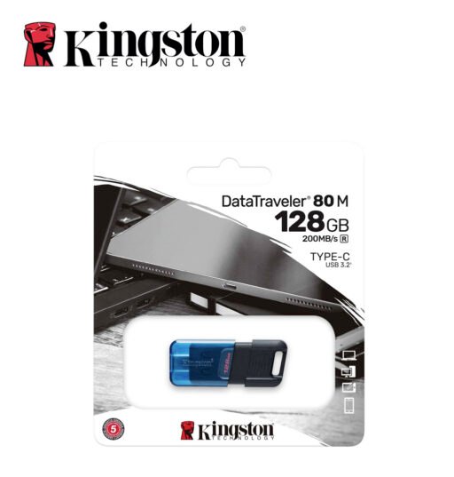Usb 128Gb Type-C 3.2 Dt80M Kingston Bl1