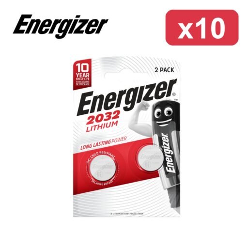 CR2032 ENERGIZER LITHIUM 3V PILA BL2