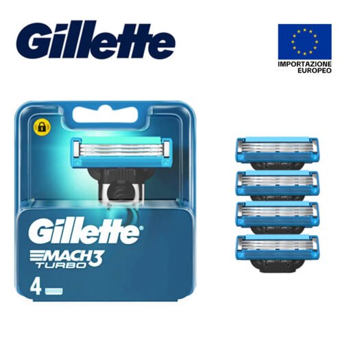 MACH3 TURBO RICAMBI X4 GILLETTE BL1
