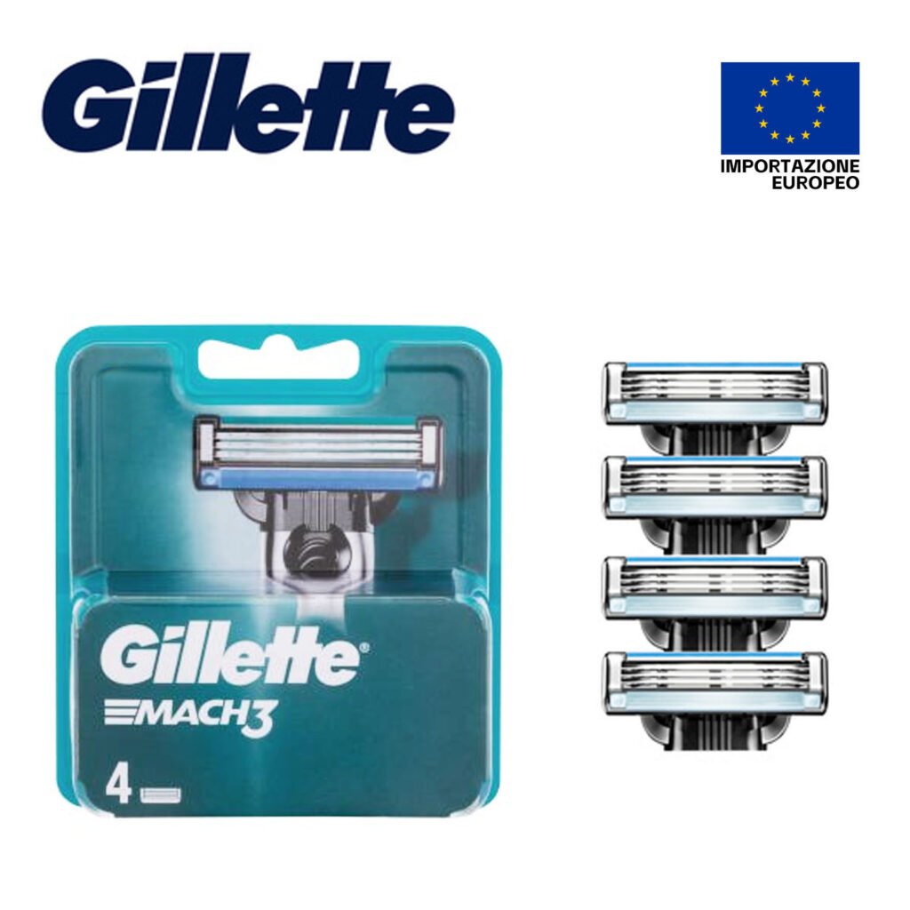 MACH3 RICAMBI X4 GILLETTE IMPORT BL1