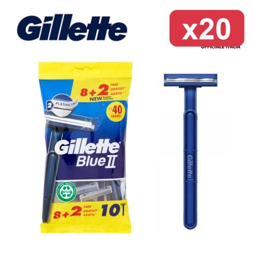 BLU II RASOIO X10 BUSTA GILLETTE BL1
