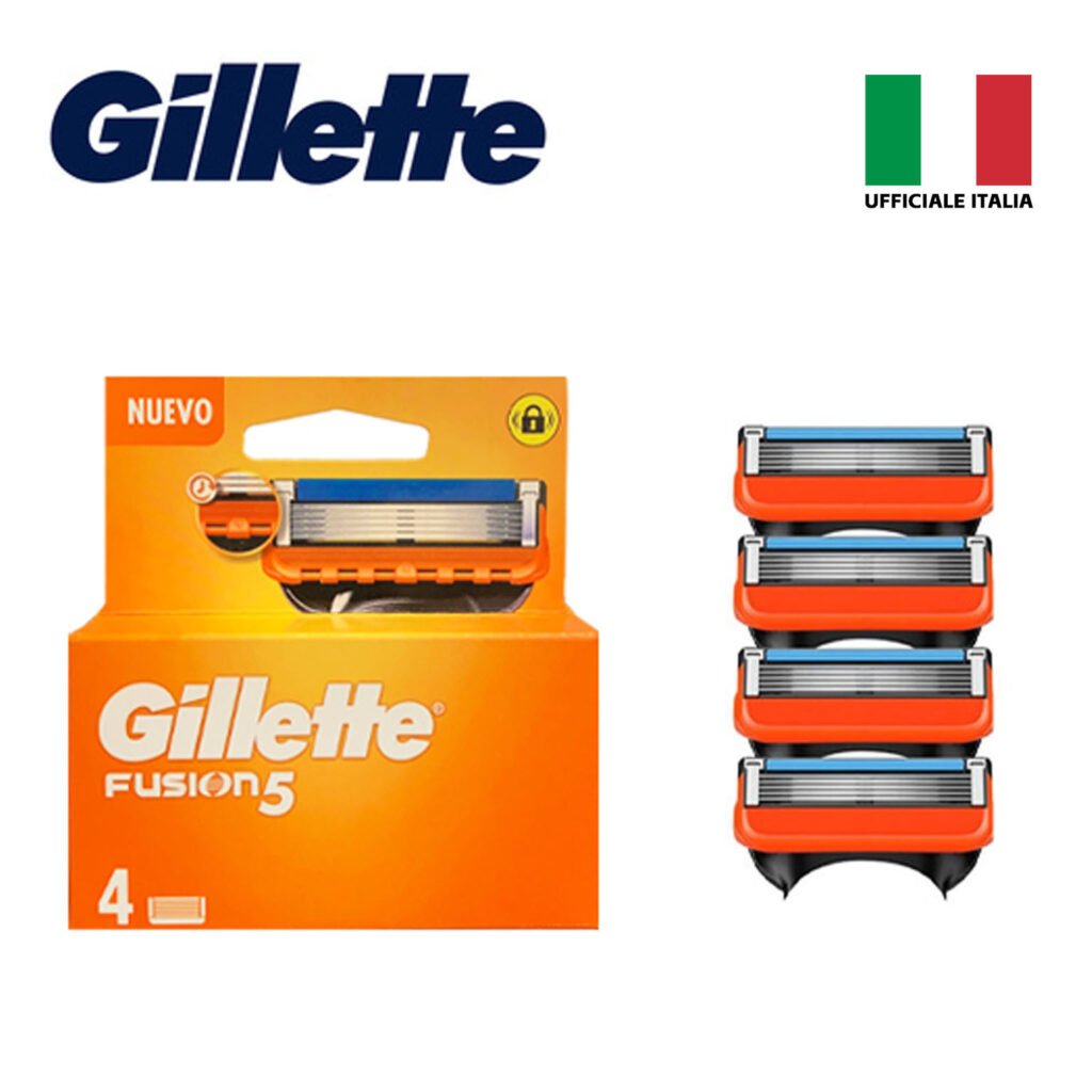 FUSION5 RICAMBI X4 GILLETTE ITA BL1