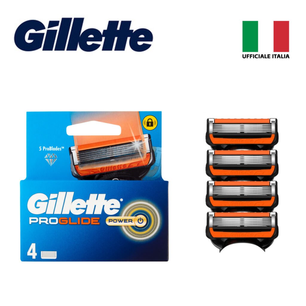 PROGLIDE POWER RICAMBI X4 GILLETTE ITA BL1