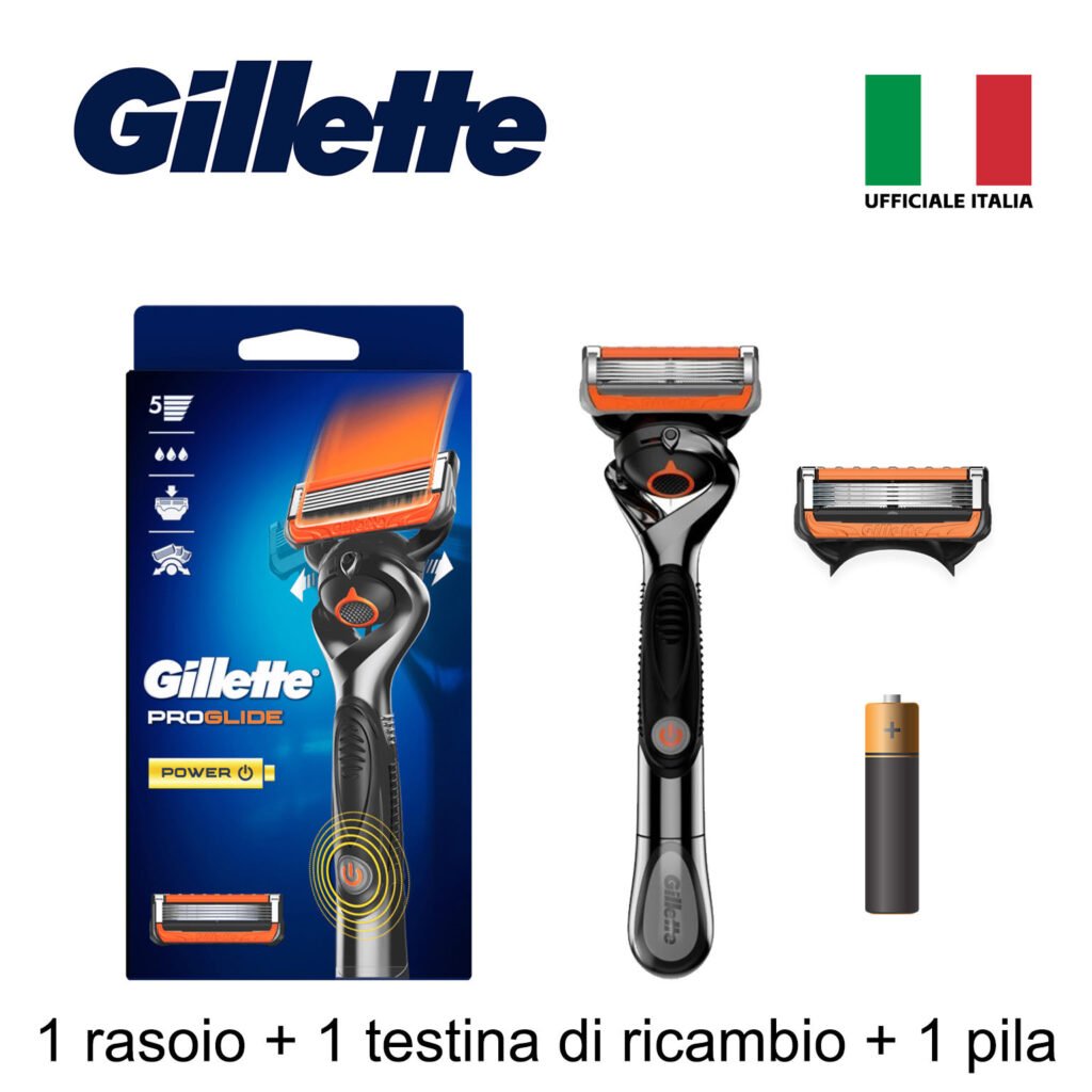 PROGLIDE POWER FLEXBALL 1 RASOIO 1 RIC. GILLETTE PG159 ITA BL1