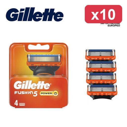 GILLETTE FUSION5 POWER RICAMBI X4 EU