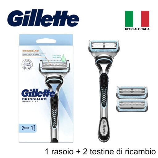 Skinguard Sensitive 1 Rasoio 2 Ric. Gillette Bl1