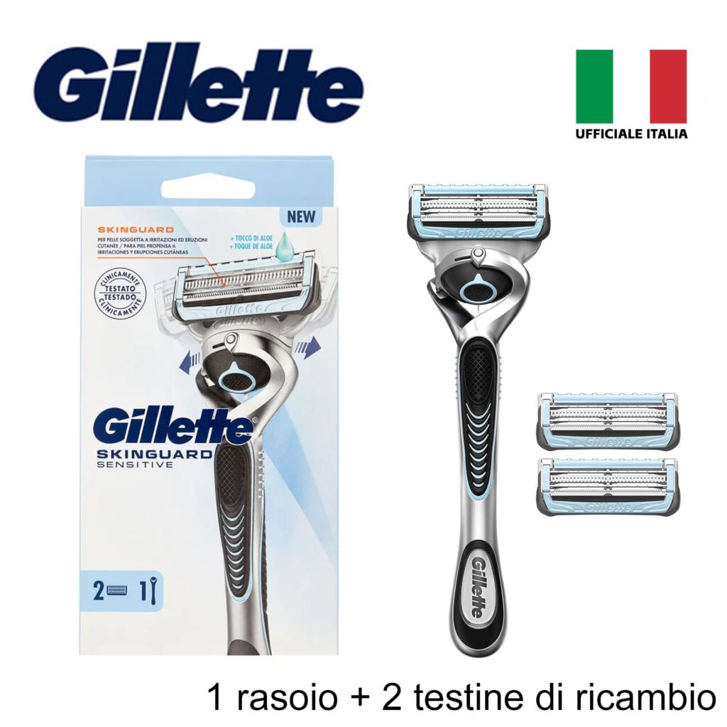 SKINGUARD SENSITIVE 1 RASOIO 2 RIC. GILLETTE BL1