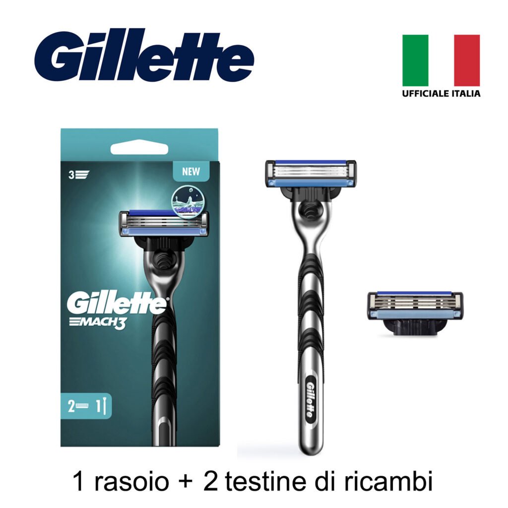 MACH3 1 RASOIO 2 RIC. GILLETTE ITA PG209 BL1