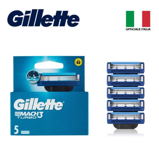 Mach3 Turbo Ricambi X5 Gillette Pg214 Ita Bl1