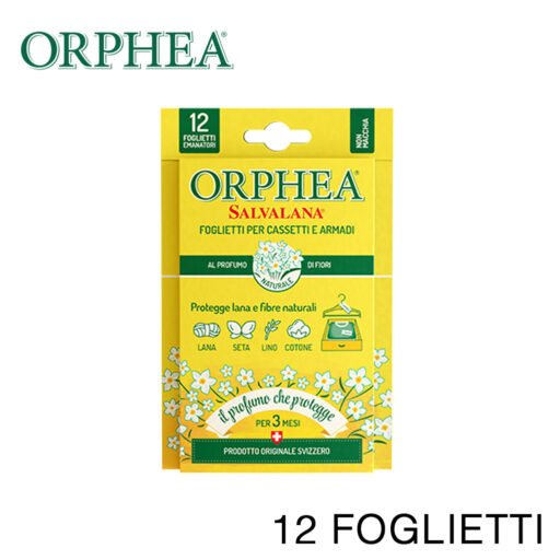 Orphea Salvalana Fogliette Fiori 12Foglietti Art.118400 24Pz