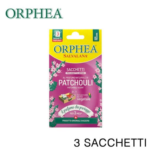 Orphea Salvalana Sacchetti Per Cassetti E Armadi 3Sachetti Art.118169 12Pz