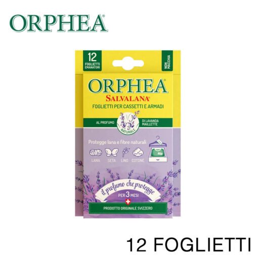 Orphea Salvalana Foglietti Lavanda 12Foglietti Art.118401 24Pz