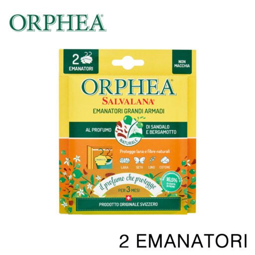 Orphea Salvalana Emanatori Grandi Armadi Sandalo E Bergamotto 2Emanatori Art.118432 24Pz