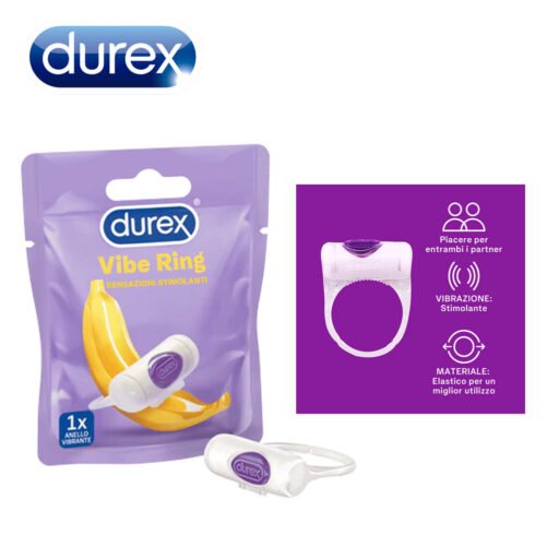Vibratore Play Ring Durex Art.3207045 8162489 1Pz