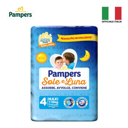 Pampers Soleluna 4 Maxi 17Pz Art.02730646