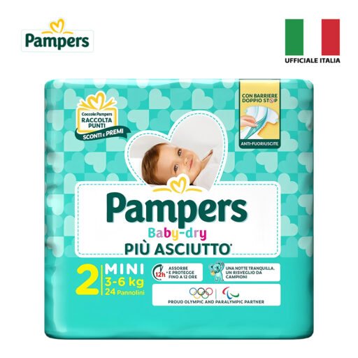 Pampers Baby Dry Mini 24Pz Art.02730899